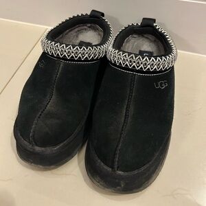 UGG Tazz II Platform Slippers Black Women’s – Preowned